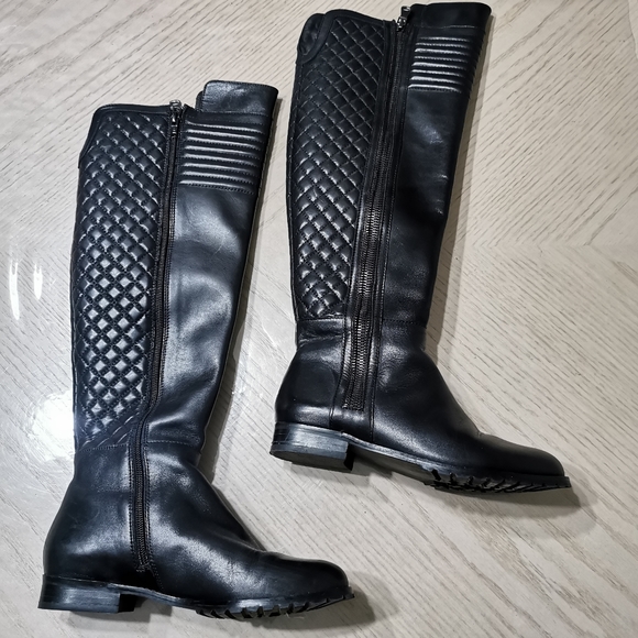 🔥Flash Sale🔥G.H. Bass Julia Black Leather Over the Knee Boots